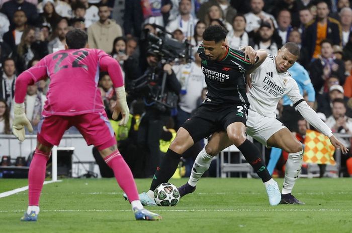 Perempatfinal Liga Champions, Arsenal Menang Agregat 5-1 dari Real Madrid