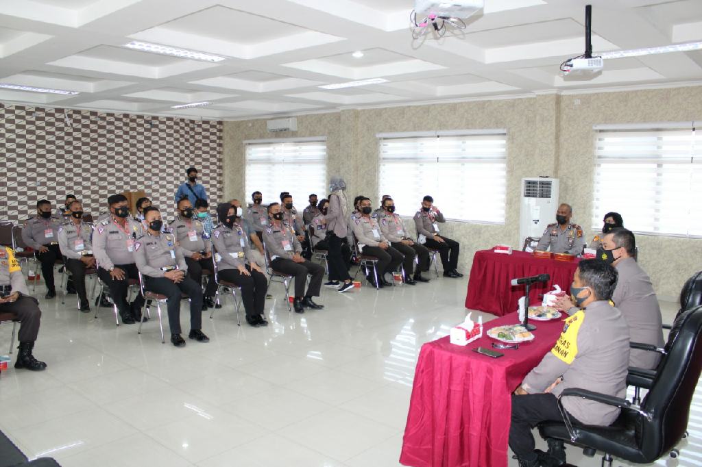 Polresta Pekanbaru gelar latihan Pra Operasi Keselamatan Lancang Kuning Tahun 2021