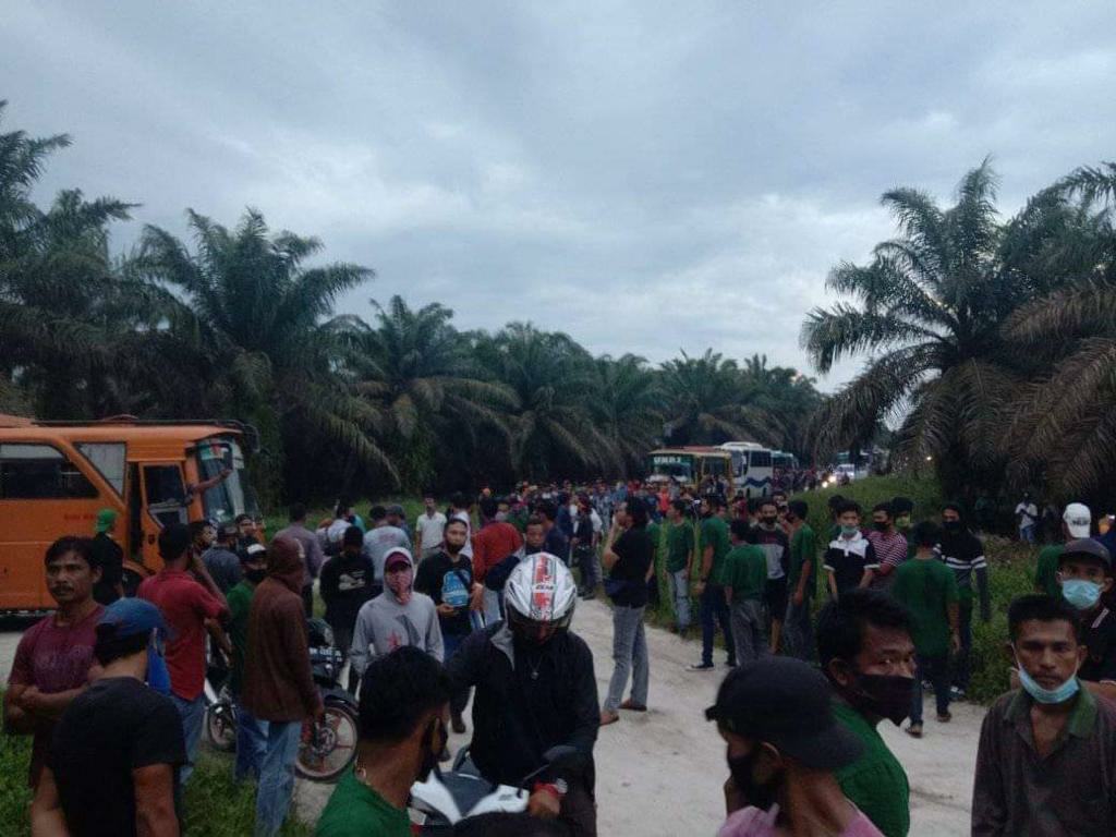 Terkait Penetapan Tersangka Terhadap AH Oknum Ketua Kopsa-M, Ini Klarifikaai Polres Kampar