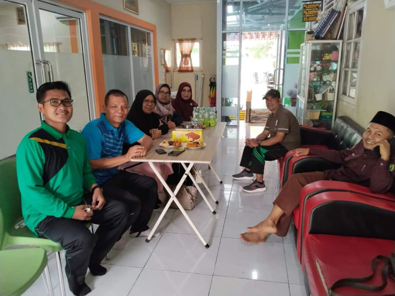 Kakan Kemenag Inhu, Monitoring Pelaksanaan UAS di MA Al Ihsan Buluh Rampai