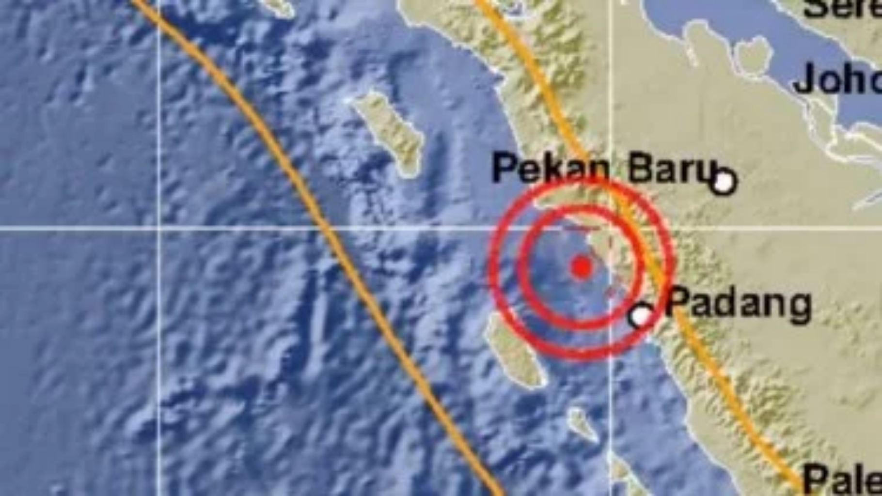 Gempa Berkekuatan 5 SR Terjadi di Padang Pariaman
