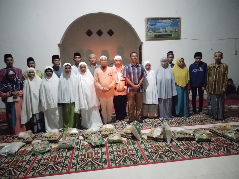 Pemcam Rupat Utara melakukan Syafari Ramadhan Desa Titi Akar