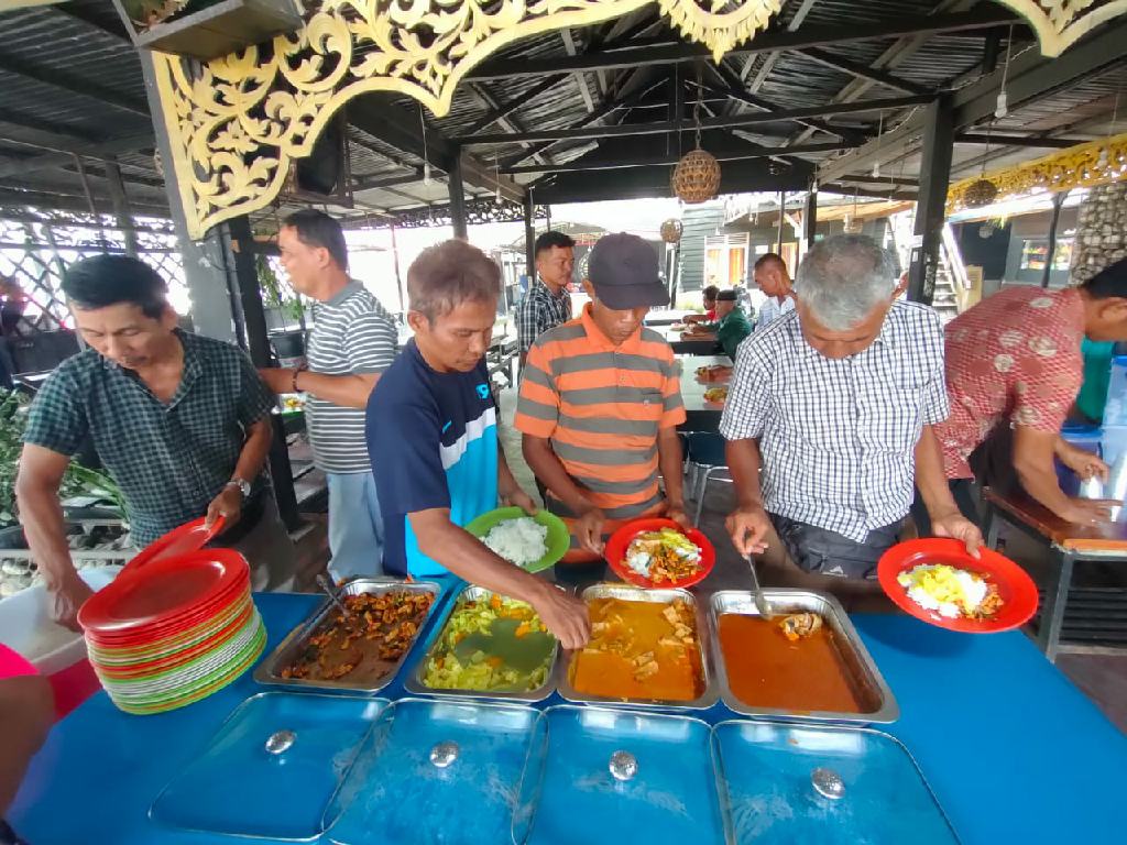 Kegiatan Jumat Barokah Satreskrim Polres Kampar, Edisi Akhir Januari 2022