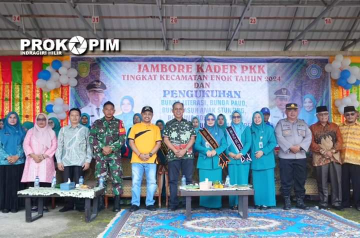 Pj Bupati Inhil Kukuhkan Bunda Asuh Stunting di Enok