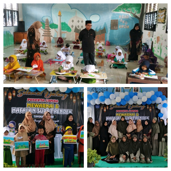 SD IT Darul Qur'an, Gelar Lomba Mewarnai dan Hafalan Surat Pendek