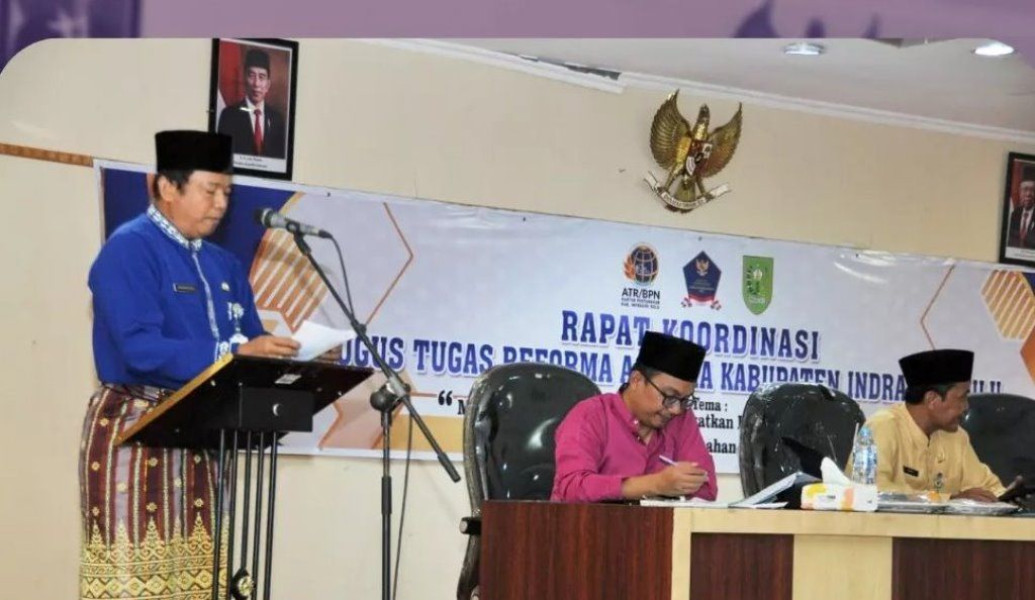 Buka Rakor Gugus Tugas Agraria, Ini Pesan Sekda Hendrizal