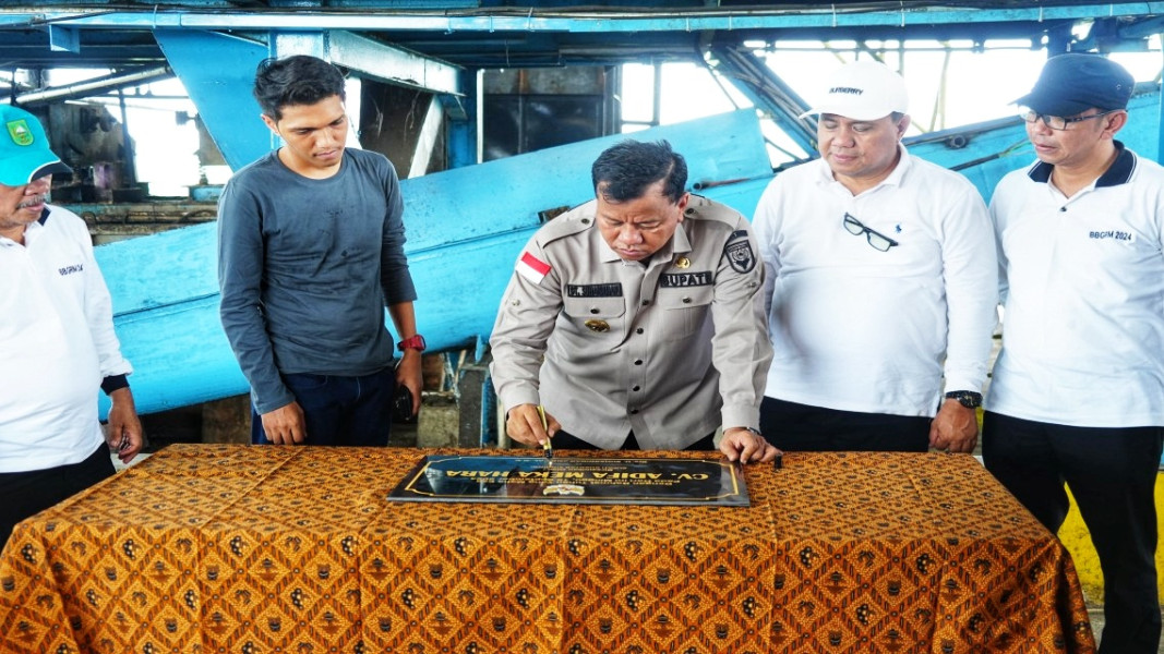 Resmikan Pabrik Kelapa Sawit CV AMH, Suhardiman Optimis Membawa Dampak Terhadap Ekonomi Dan Lapangan Pekerjaan