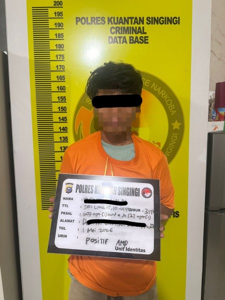 Polsek Kuantan Mudik Ungkap Kasus Sabu di Air Buluh, Tiga Orang Diamankan, Dua DPO