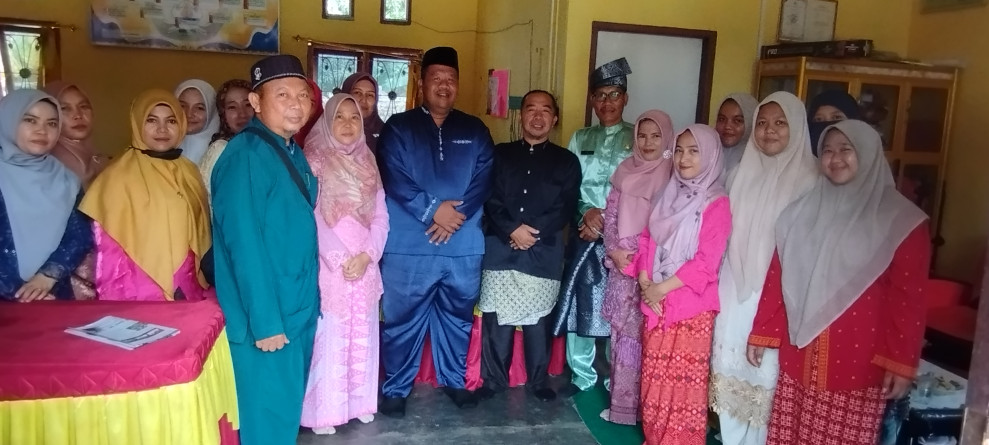 Korwil Pendidikan Monitoring ANBK di SDN 001 Pangkalan Kasai