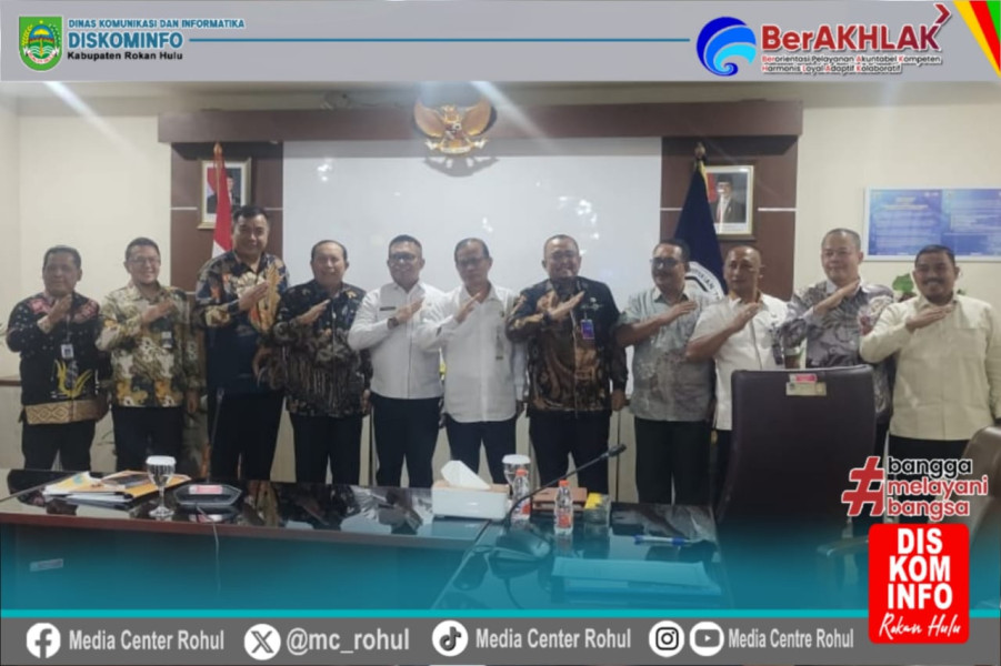 Pemkab Rohul Konsultasi Ke Kementerian Transmigrasi Bahas Definitif Desa Dan Pelepasan HPL Bandara