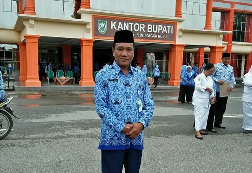 Putra Indra Pimpin KORPRI Kecamatan Peranap Periode 2017 - 2022