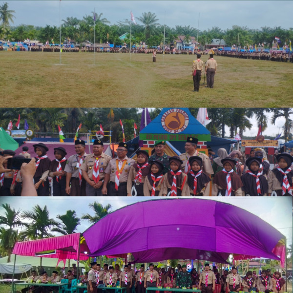 Kamabiran Seberida, Buka Resmi Jamran Vll dan Raimuna Ranting Kecamatan Seberida