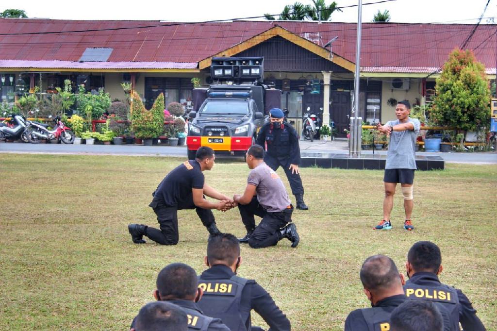 Dansat Brimob Riau: Rajin dan Semangat Latihan, Prestasi Akan Diraih