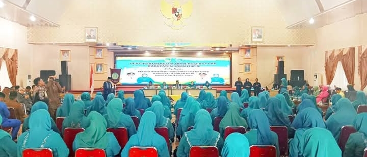 Wabup Rohil Kukuhkan Ketua & Lantik Pengurus TP PKK 2025-2030