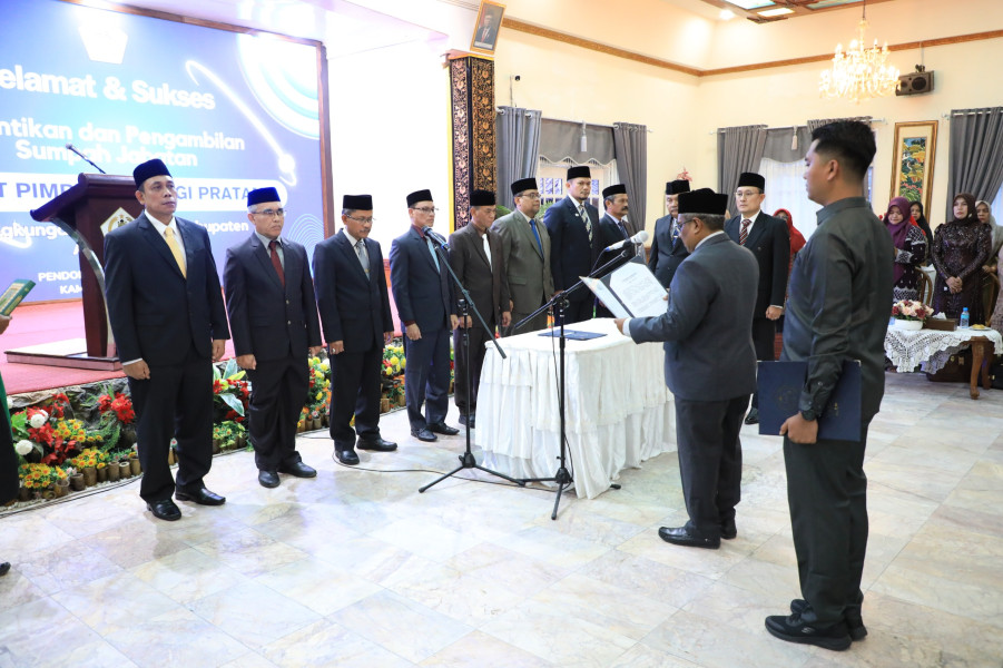 Pemkab Aceh Utara Rotasi Posisi 8 Pejabat JPT Pratama