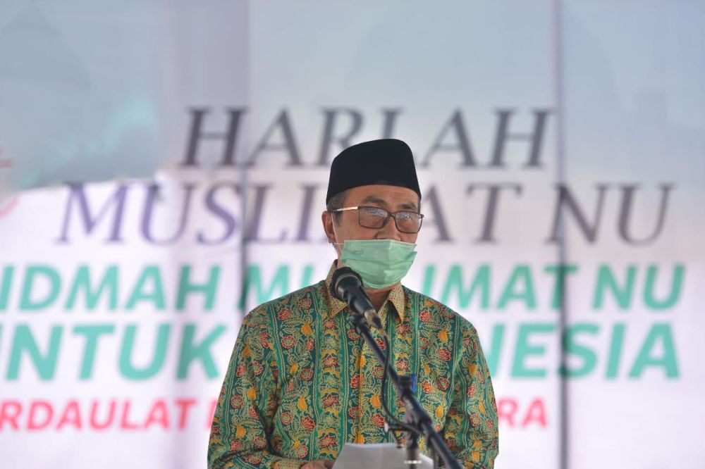 Gubernur Riau Hadiri Harlah Muslimat NU Ke-75 di Pelalawan