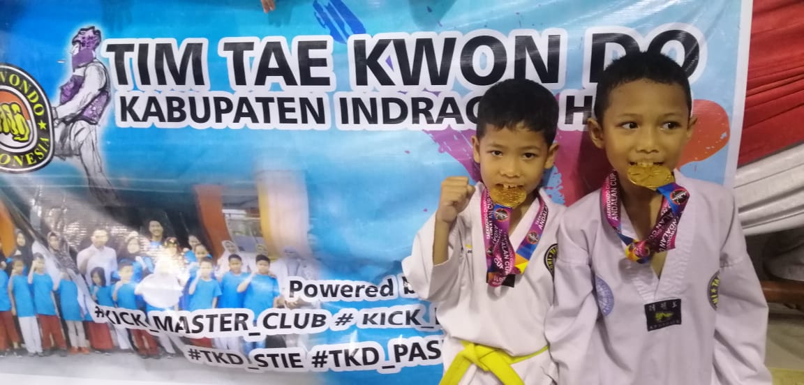Mantap, 7 Medali Emas Diraih Tim Tae Kwon Do Inhu di Hari Pertama