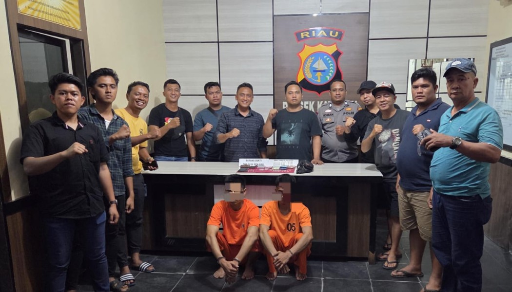 Polsek Kateman Tangkap Dua Pengedar Narkoba, Sita 3,38 Gram Sabu dan Pil Ekstasi