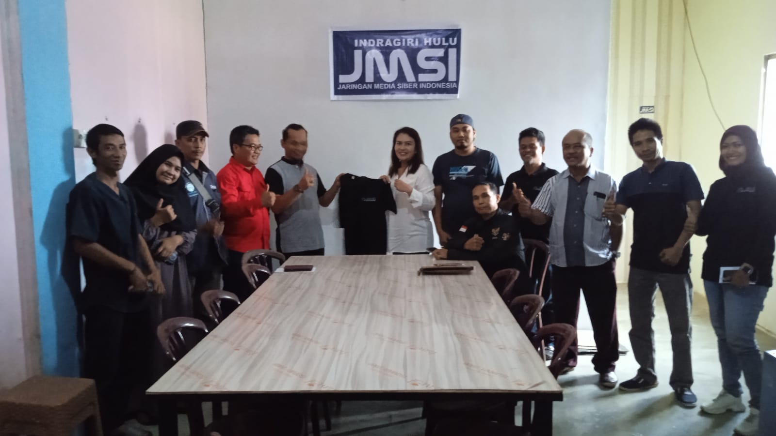Rombongan Delegasi JMSI Inhu Hadir di HPN 2023 Medan, Ini Pesan Pemkab Inhu
