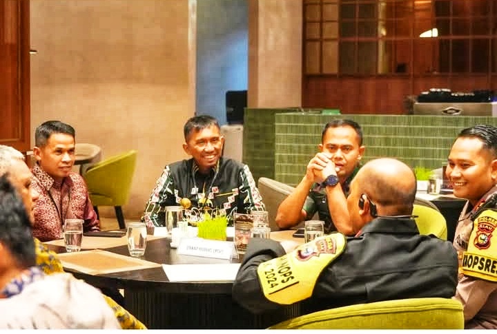 Hadir Debat Publik Pasangan  Cabup Dan Cawabup  Kuansing  Pjs Bupati Pelaksanaan Berjalan Tertip Lancar