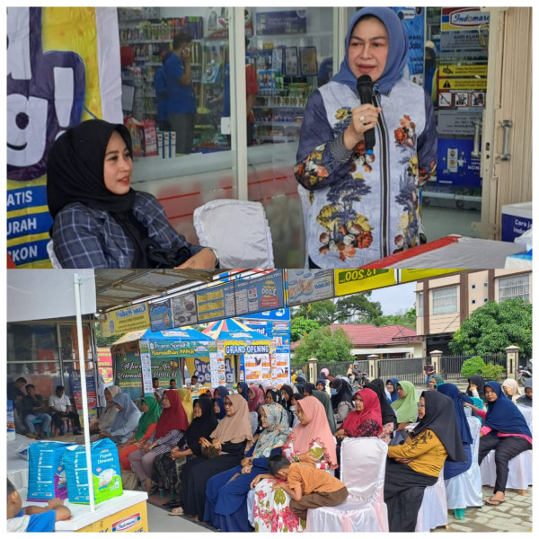 Grand Opening Indomaret Di Pulau Godang Kari, Masayarakat Antusias Menyambut Hj. Supriati Supriati S Sos