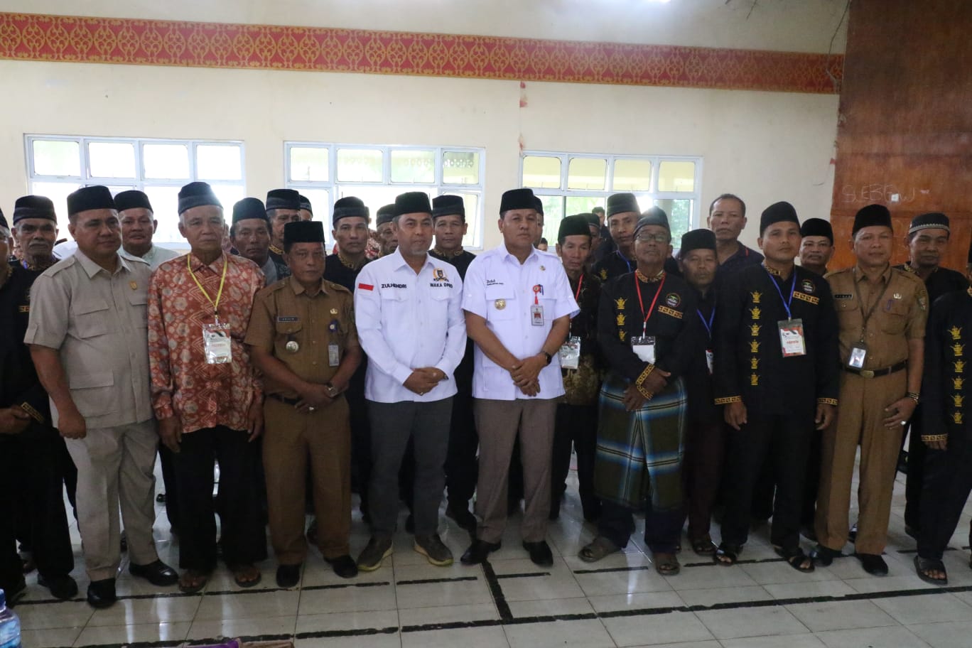 Pemkab Kuansing Komit Perhatikan Pemangku Adat Datuk Temanggung Puji Langkah Cerdas Suhardiman