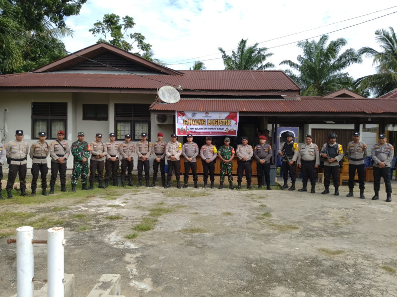 Pasca Pencoblosan, Polres Inhu Perketat Pengamanan di PPK