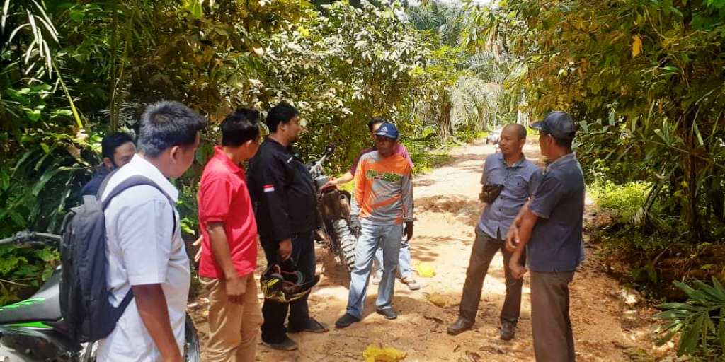 Dinas PMD Inhu Lakukan Monitoring Pembangunan di Kecamatan Sei Lala