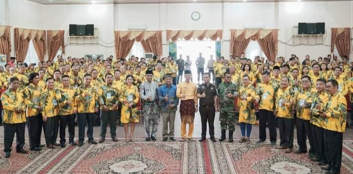 Wakil Ketua DPRD Basiran Nur Efendi Hadiri Pertemuan Pendeta se-Rohil