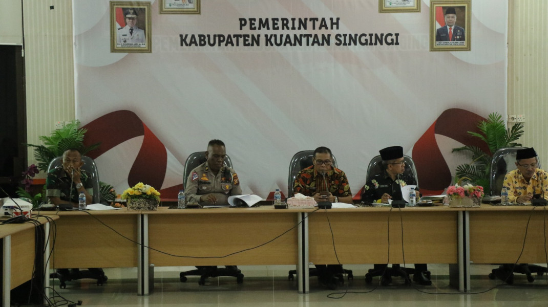 Gelar Rapat Persiapan MTQ Riau, Bupati Intruksikan Persiapan Kafilah Dengan Baik