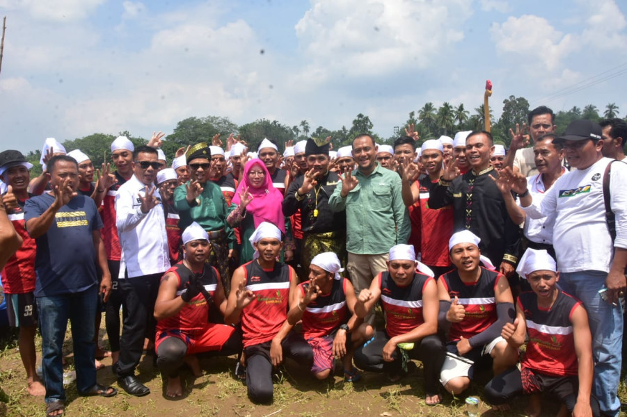 Tim Bengkalis Bermasa Ambil Bagian Pada Event Pacu  Jalur di Kabupaten Kuansing