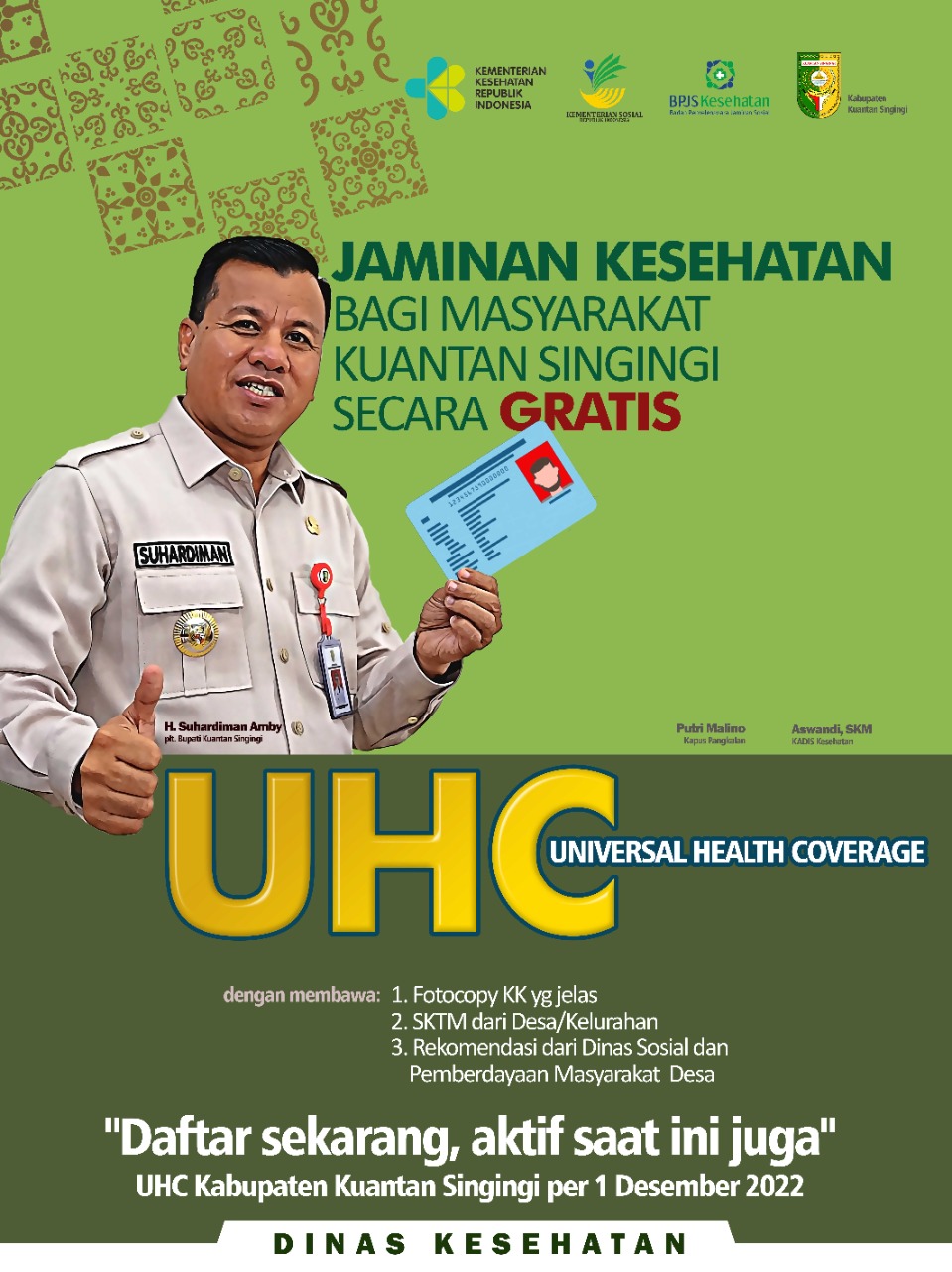 Cukup Dengan KTP Masyarakat Bisa Berobat GRATIS