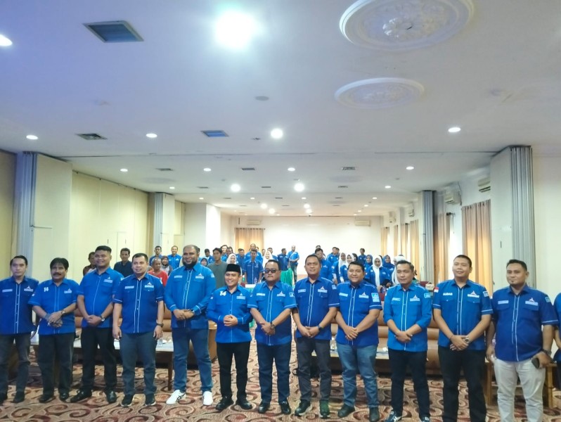 DPC Partai Demokrat Rohul Gelar Rakercab 2025, Perkuat Konsolidasi Kader Pasca Pileg dan Pilkada