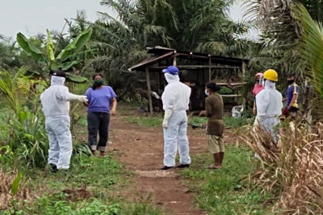 Setelah Negosiasi, Akhirnya Pasien Positif Covid-19 di Inhu Bersedia Diisolasi