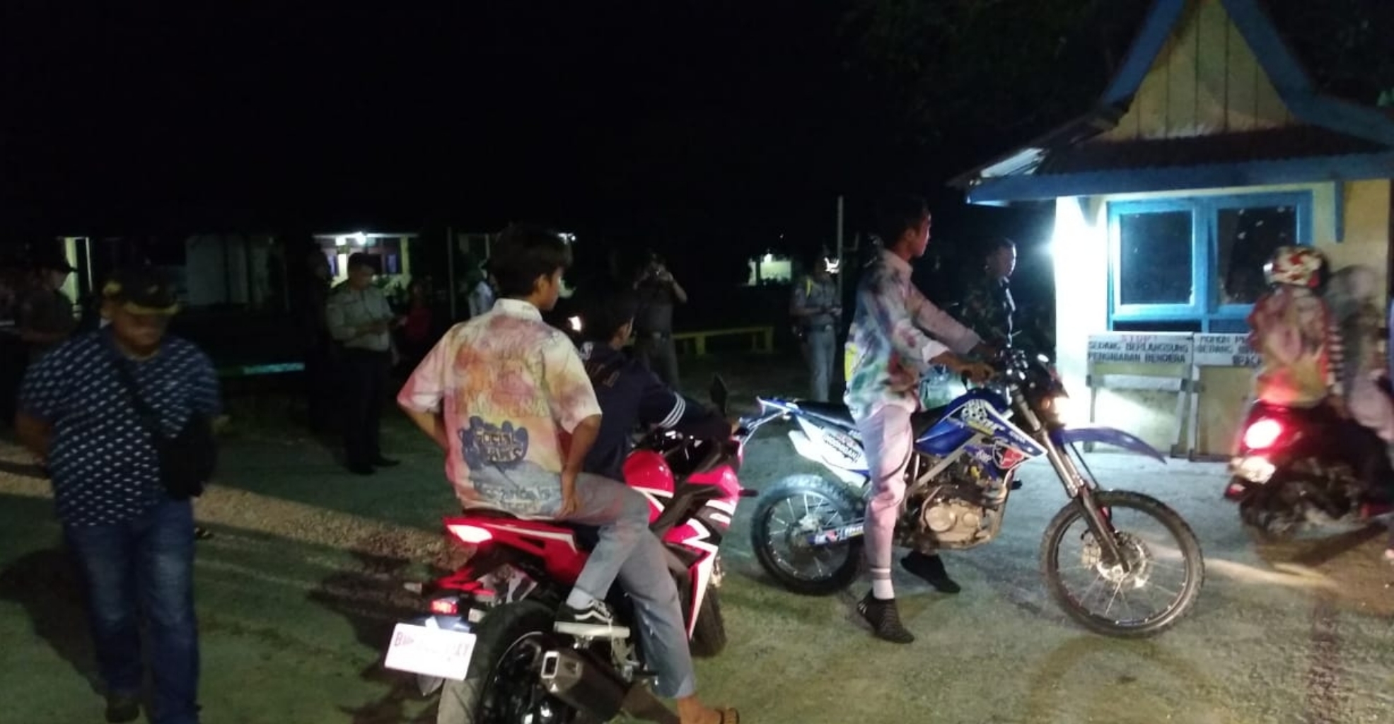 Patroli di Pasir Penyu, Satpol PP Inhu Bubarkan Siswa SLTA Rayakan Kelulusan