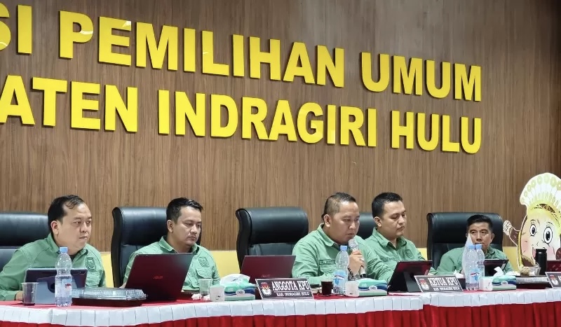 KPU Inhu Segera Tetapkan Paslon Terpilih Pilkada 2024, Tunggu Surat Resmi dari KPU RI