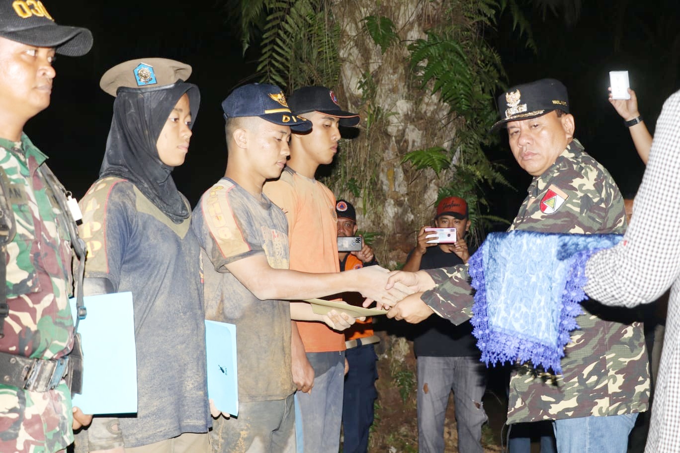 Plt Bupati Suhardiman Amby  Hadir Penutupan Latsar  3 OPD  Aparatur Dishub, Bpbd, SATPOL PP Resmi Be