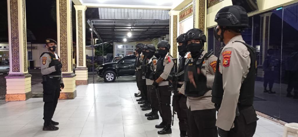 Cegah Tindak Kejahatan, Team Tembak Polres Kampar Gencar Laksanakan Patroli