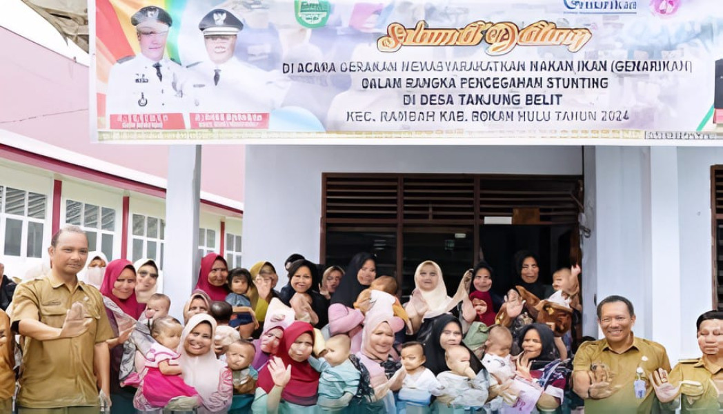 Upaya Percepat Penurunan Stunting, Pemkab Rohul Mengadakan GEMARIKAN