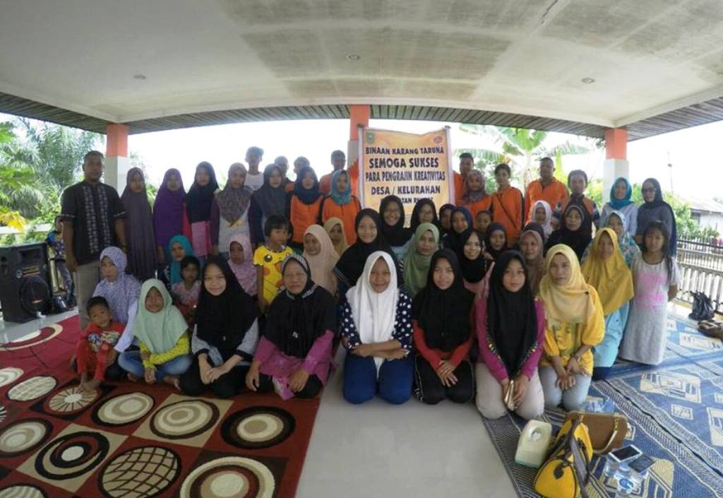 Tingkatkan Ekonomi Keluarga, Karang Taruna Rengat Gelar Pelatihan Untuk IRT