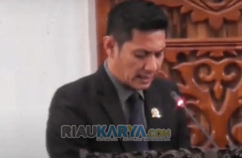 Imam Suroso Sampaikan Laporan Pembahasan Ranperda Pertanggungjawaban Pelaksanaan APBD 2023