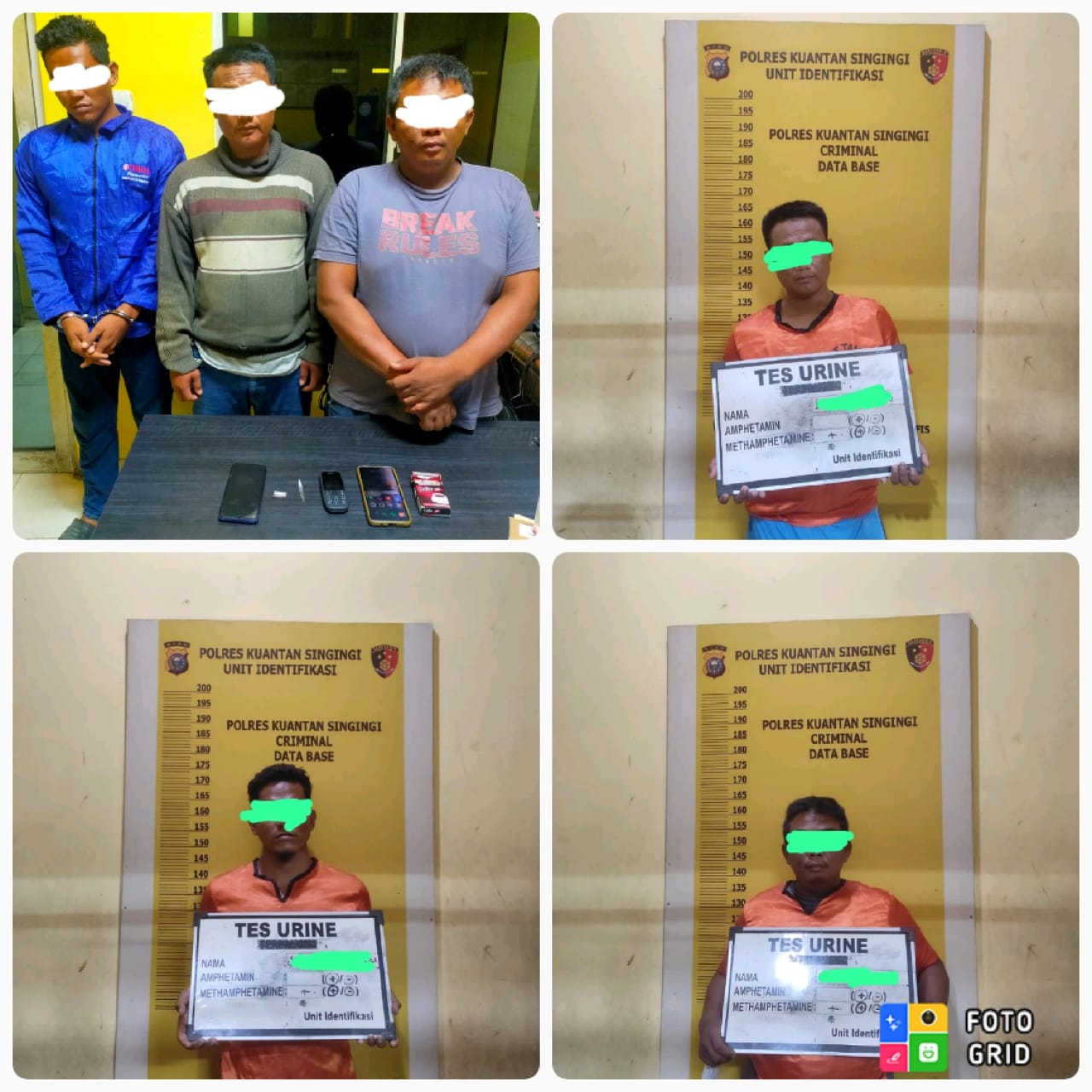 Lagi Penyalahguna Narkotika Jenis Sabu Diamankan SatRes Narkoba Polres Kuansing