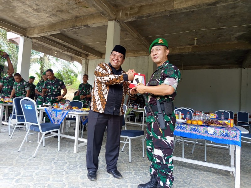 Ketahanan Pangan Jadi Fokus Kunjungan Danbrigif TP 89/GG ke Inhu, Didampingi Ketua DPRD
