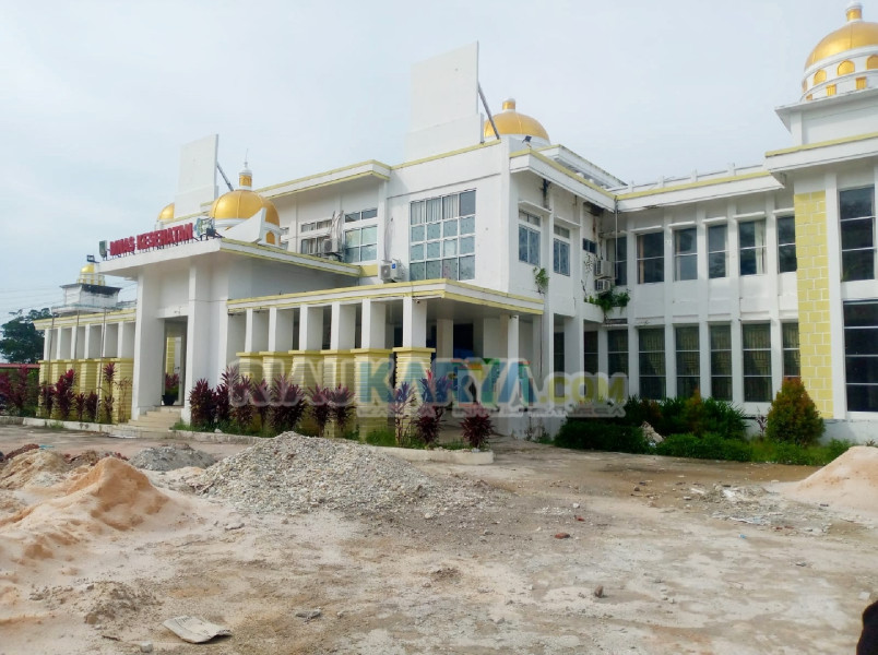 Dugaan Kelanjutan Pembangunan Labkesda Dinkes Rohil Hingga Kini Tak Ada Kejelasan