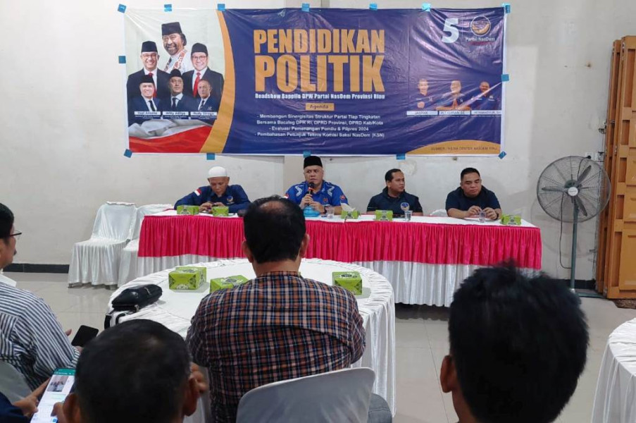 Kejar Target Kemenangan di Pemilu 2024, Nasdem Riau Roadshow ke 12 Kabupaten/Kota
