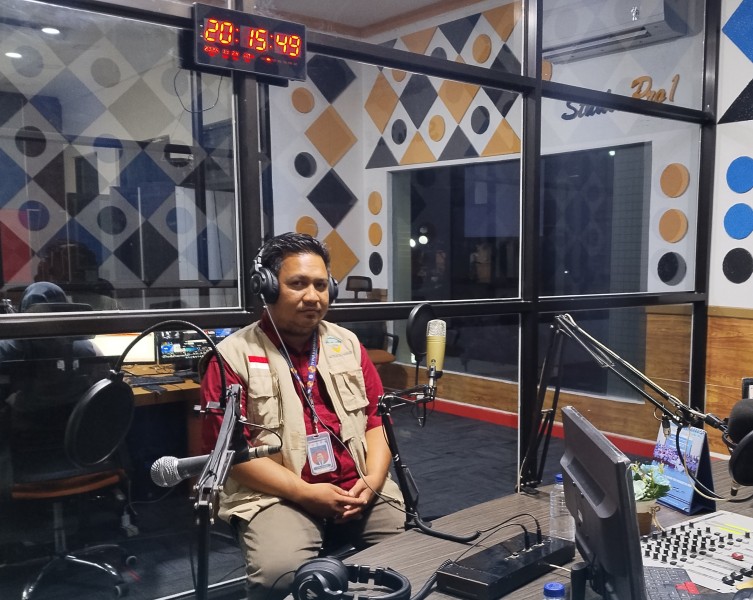 Ketua LP3H Natuna jadi Narasumber di RRI Pro 2 Ranai, Bahas Sertifikat Halal