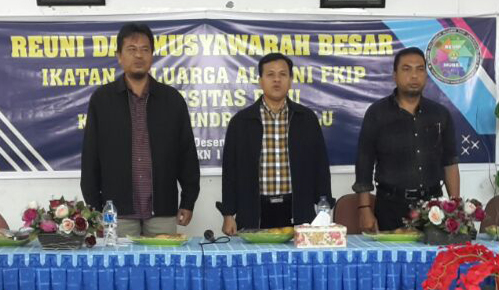 Terpilih Secara Aklamasi, Aristo Pimpin IKA FKIP UR Kabupaten Inhu