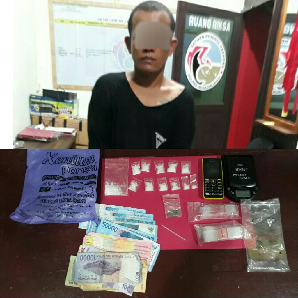 Polisi Tangkap Pemilik Narkoba di Belilas