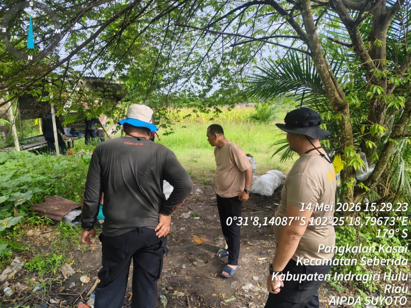 Polres Inhu Matangkan Panen Raya Jagung Nasional, Dukung Ketahanan Pangan Bersama Petani