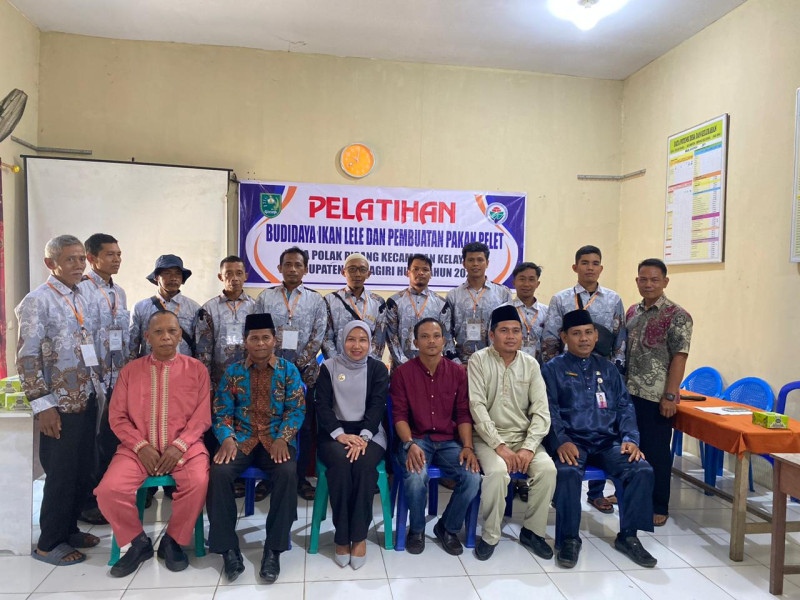 Desa Polak Pisang Lakukan Pelatihan Budidaya Lele, Camat Kelayang : Jadilah Contoh Bagi Desa Yang Lain